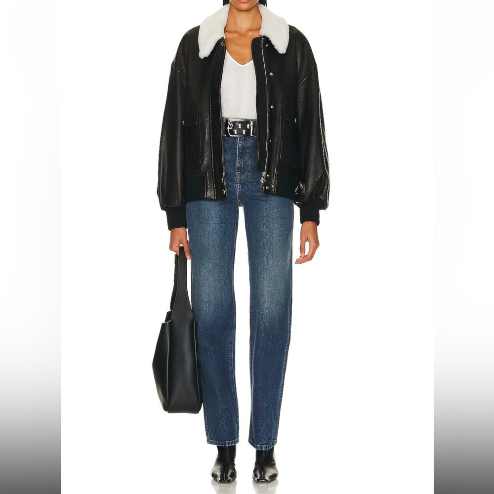 NWT KHAITE Albi Straight Leg Jeans